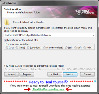 SFXWizard screenshot 8