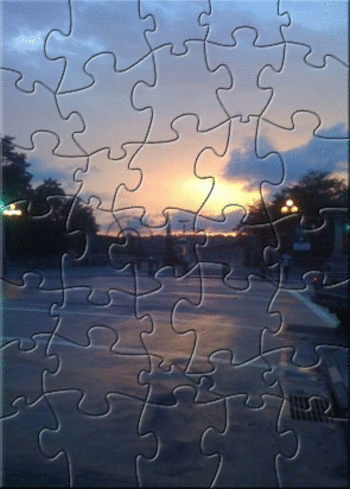 SGB Sunset Puzzle screenshot