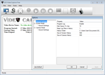 SGS VideoCapture screenshot