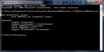 SHA1Sum screenshot