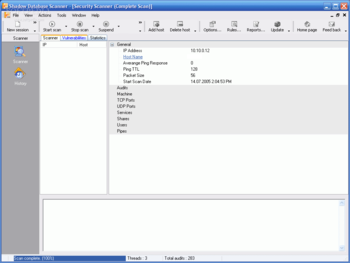 Shadow Database Scanner screenshot 2