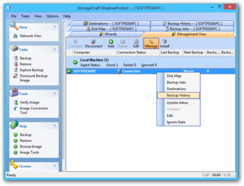 ShadowProtect Desktop Edition screenshot 3