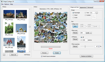 Shape Collage screenshot
