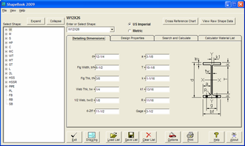 ShapeBook with 2D3DSteel screenshot