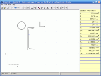 ShapeCAD screenshot