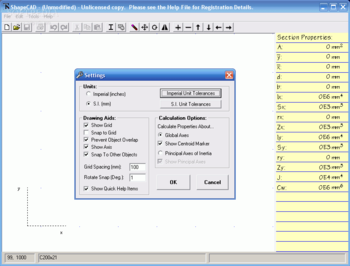 ShapeCAD screenshot 2