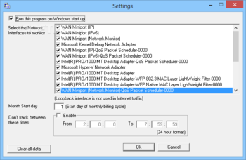 ShaPlus Bandwidth Meter screenshot 4