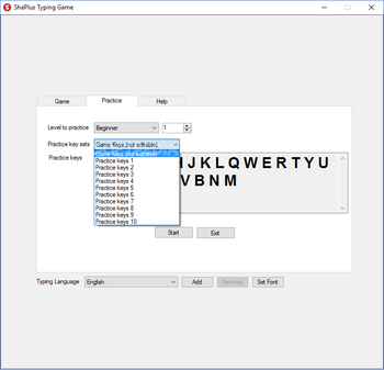 ShaPlus Typing Game screenshot 2