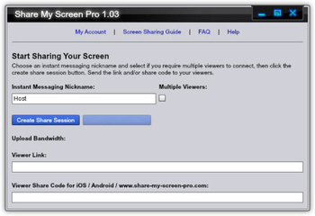 Share My Screen Pro screenshot