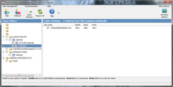 Share Outlook Calendar Accross 2 or More Computers screenshot