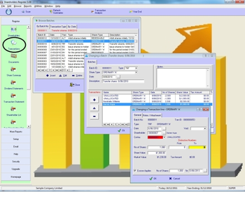 Share Register screenshot 2