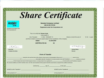 Share Register screenshot 3