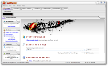 Shareaza screenshot