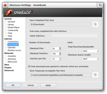 Shareaza screenshot 17