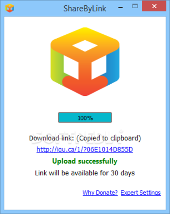 ShareByLink screenshot 2
