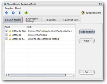Shared Folder Protector screenshot