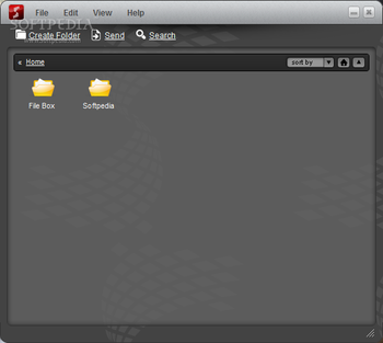 ShareFile Desktop Widget screenshot