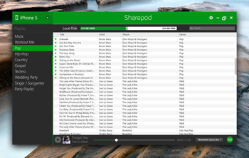 SharePod screenshot