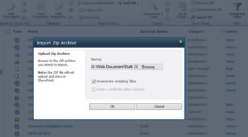 SharePoint Bulk Zip & Unzip screenshot 2