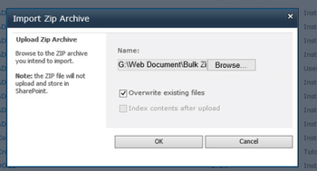 SharePoint Bulk Zip & Unzip screenshot 2