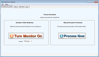 SharePoint Collector screenshot