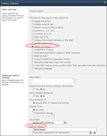 SharePoint Default Value Add-Ons screenshot 3