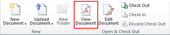 SharePoint Document Viewer screenshot