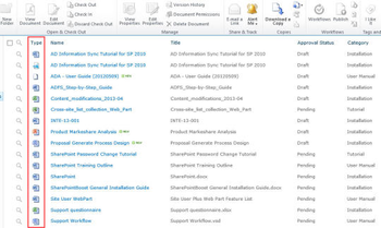SharePoint Document Viewer screenshot