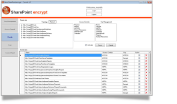 SharePoint Encrypt screenshot