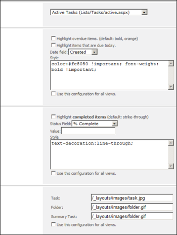 SharePoint Highlight Rows screenshot 2