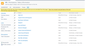 SharePoint Item Permission Batch screenshot