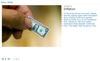SharePoint News Slider screenshot