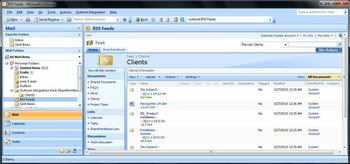 SharePoint Outlook Integration screenshot 2