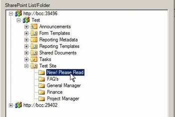 SharePoint Outlook Integration screenshot 3