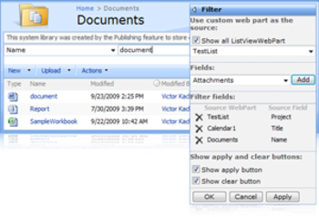 SharePointListSearch screenshot 2