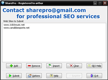 SharePro screenshot