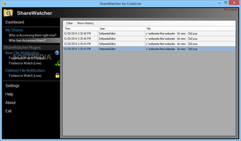 ShareWatcher screenshot 2