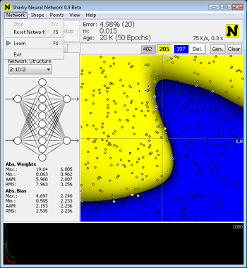 Sharky Neural Network screenshot 4