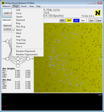 Sharky Neural Network screenshot 5