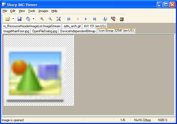 Sharp IMG Viewer screenshot