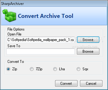 SharpArchiver screenshot 5