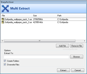 SharpArchiver screenshot 6