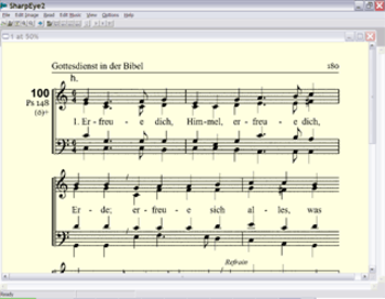 SharpEye 2 + MagicScore Maestro 5 screenshot 2