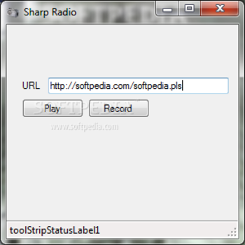 SharpRadio screenshot