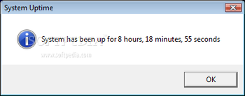 SHD Windows Uptime screenshot