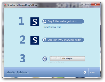Shedko Folderico Drag'n'Drop screenshot
