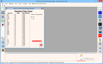 Shell and Tube Heat Exchanger Design screenshot 10