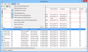 ShellExView screenshot 5
