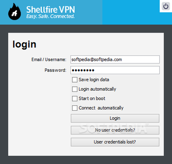 Shellfire VPN screenshot