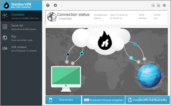 Shellfire VPN screenshot 2